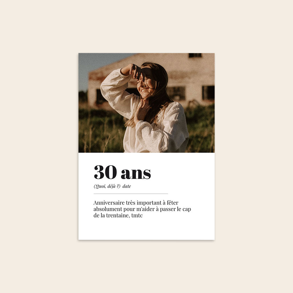 30 ans